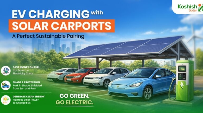 Solar Carport EV Charging
