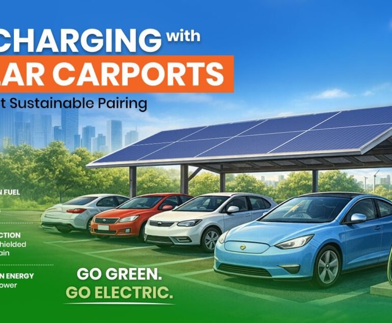 Solar Carport EV Charging