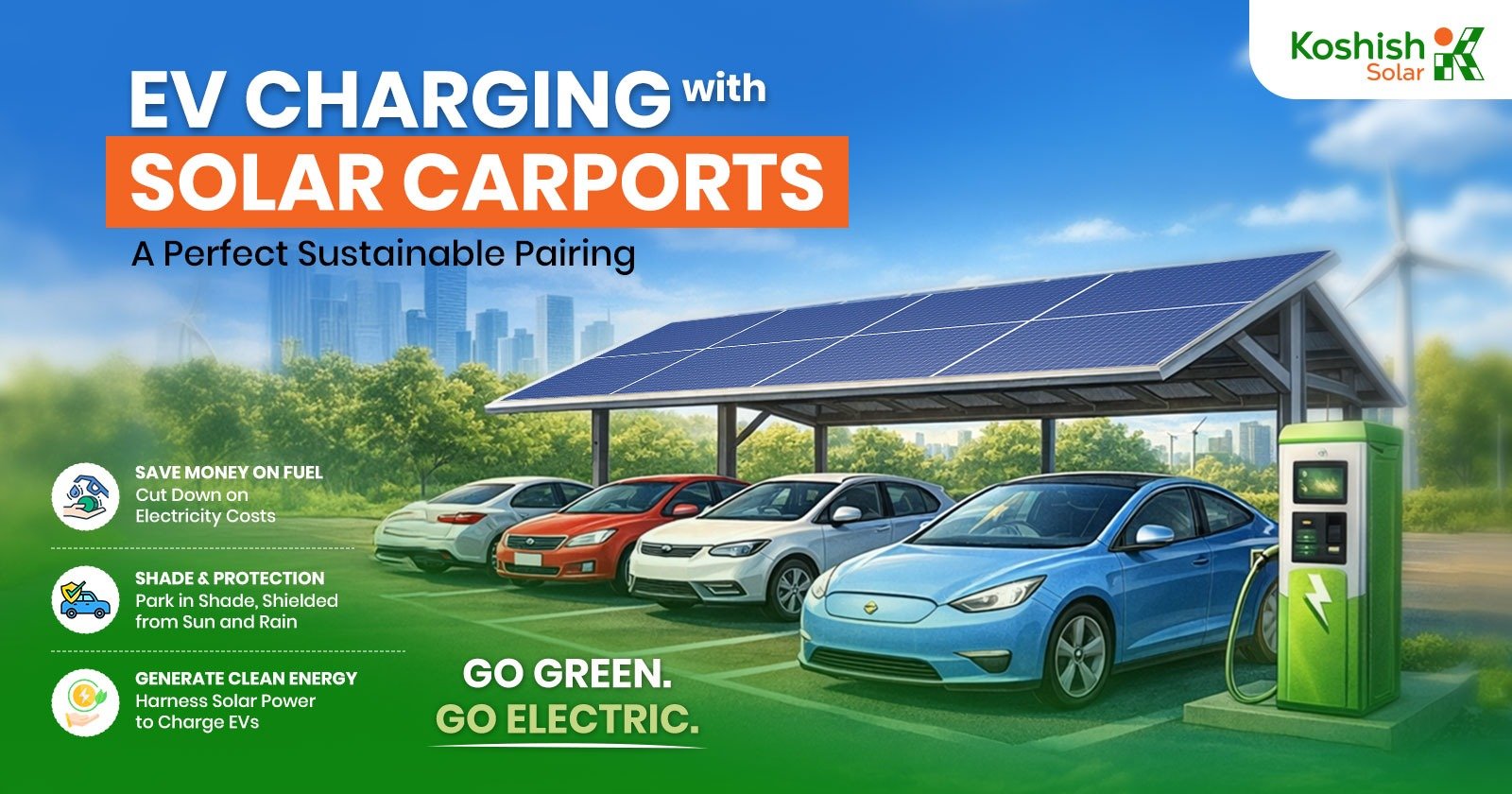Solar Carport EV Charging