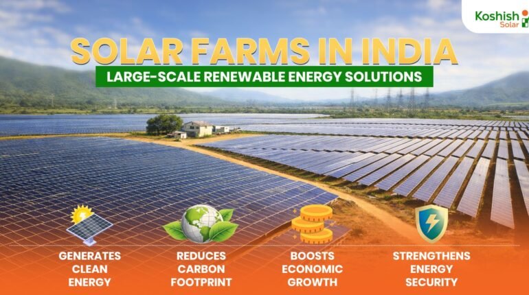 solar farms in India