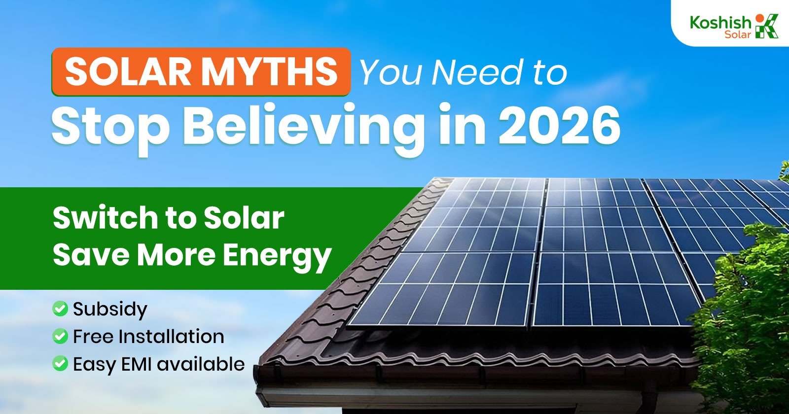solar energy myths
