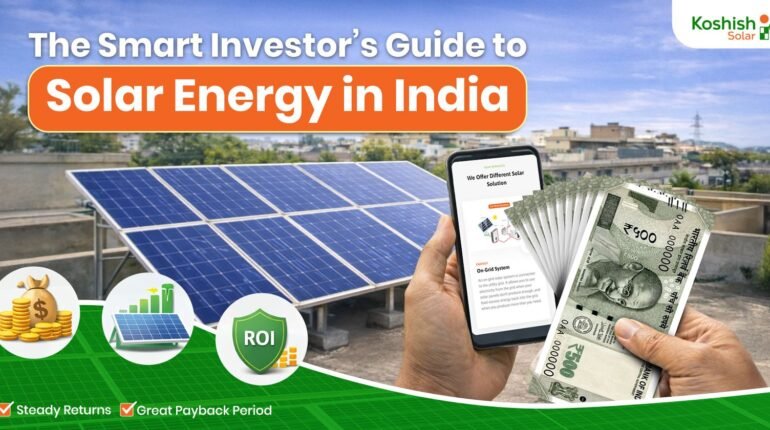 solar investment in India